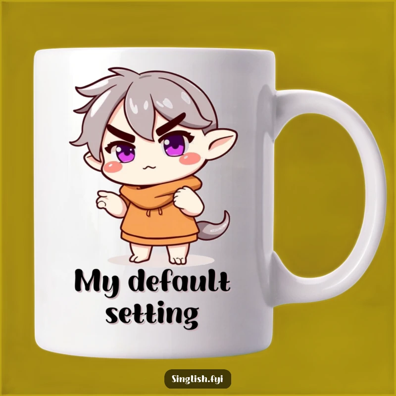 Funny Shrugging Character Mug - The Perfect Nonchalant Gift for Her or Him