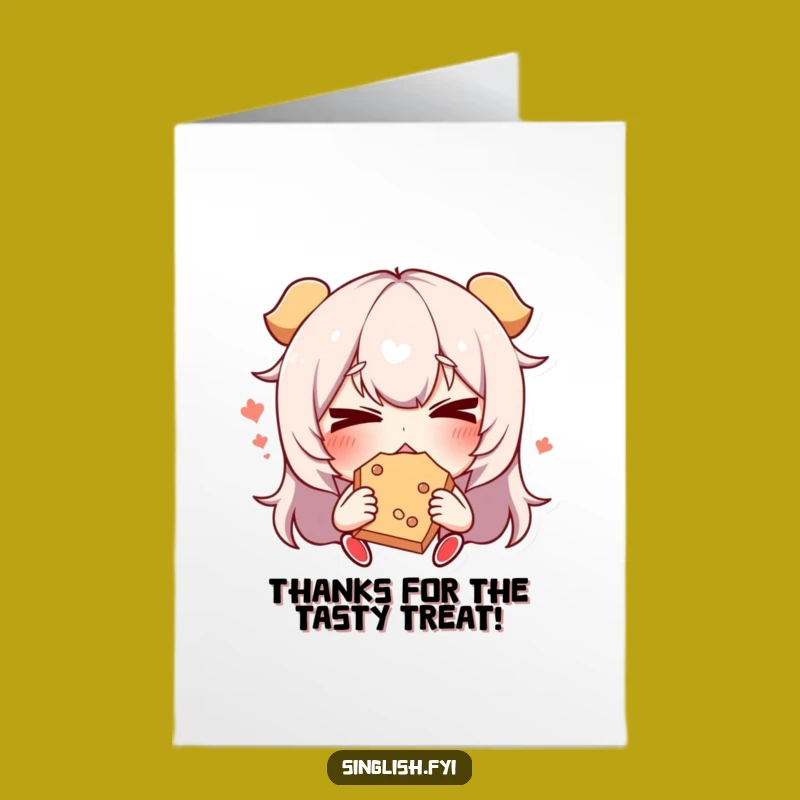 Funny Face Snack Thank You Card: Free Printable - Download!