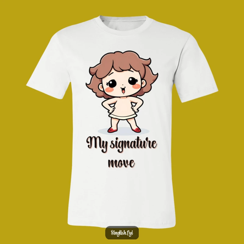 Funny Dancing Character T-Shirt - Silly Moves Tee, Great Funny Gift for Dancers!