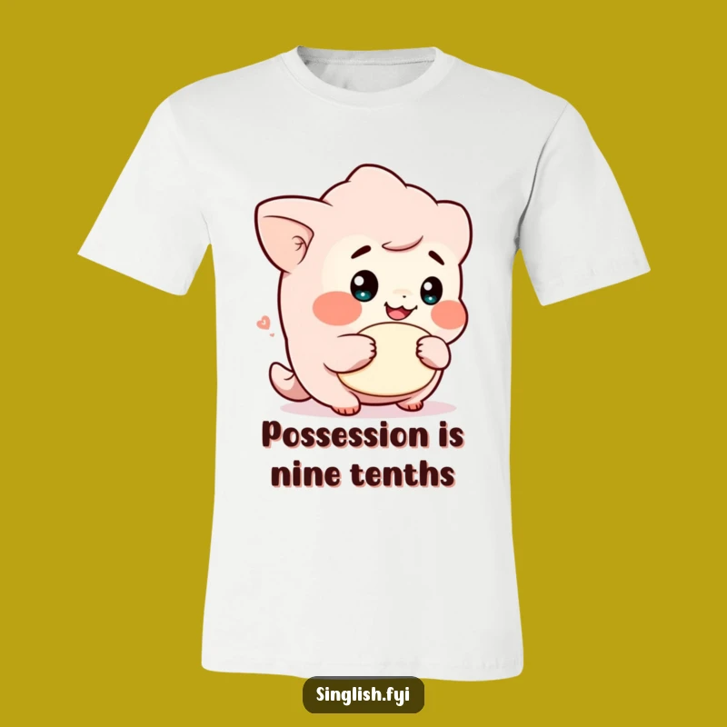 Funny Cheeky Lah Character T-Shirt: Wear Your Humor with Style